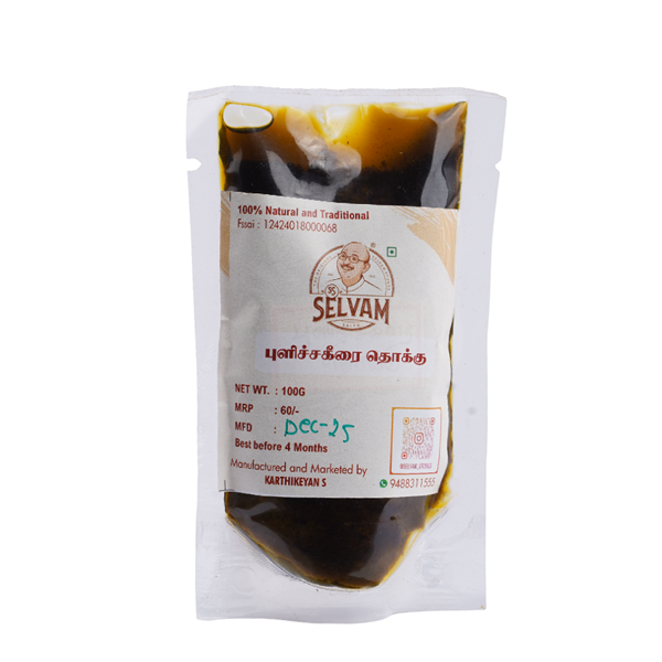 Pulichakeerai thokku