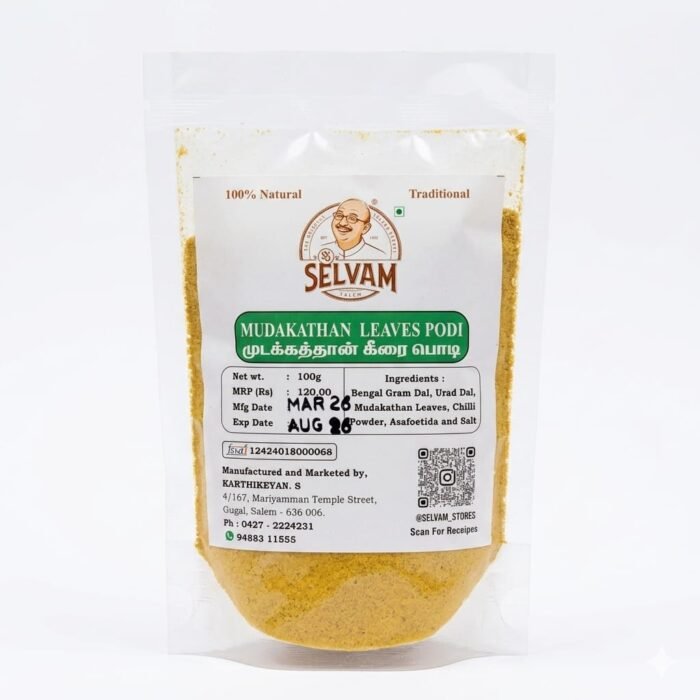 Mudakathan leaves podi